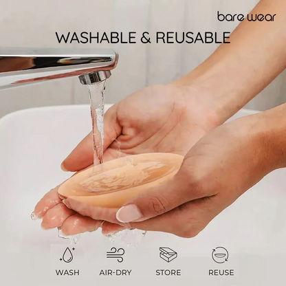 Non-Adhesive Reusable Nipple Covers