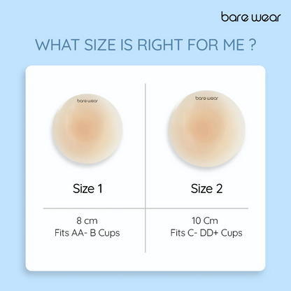 Non-Adhesive Reusable Nipple Covers